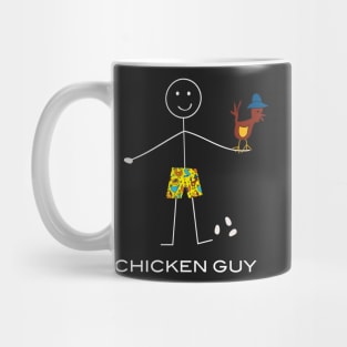 Funny Mens Chicken Farmer Mug